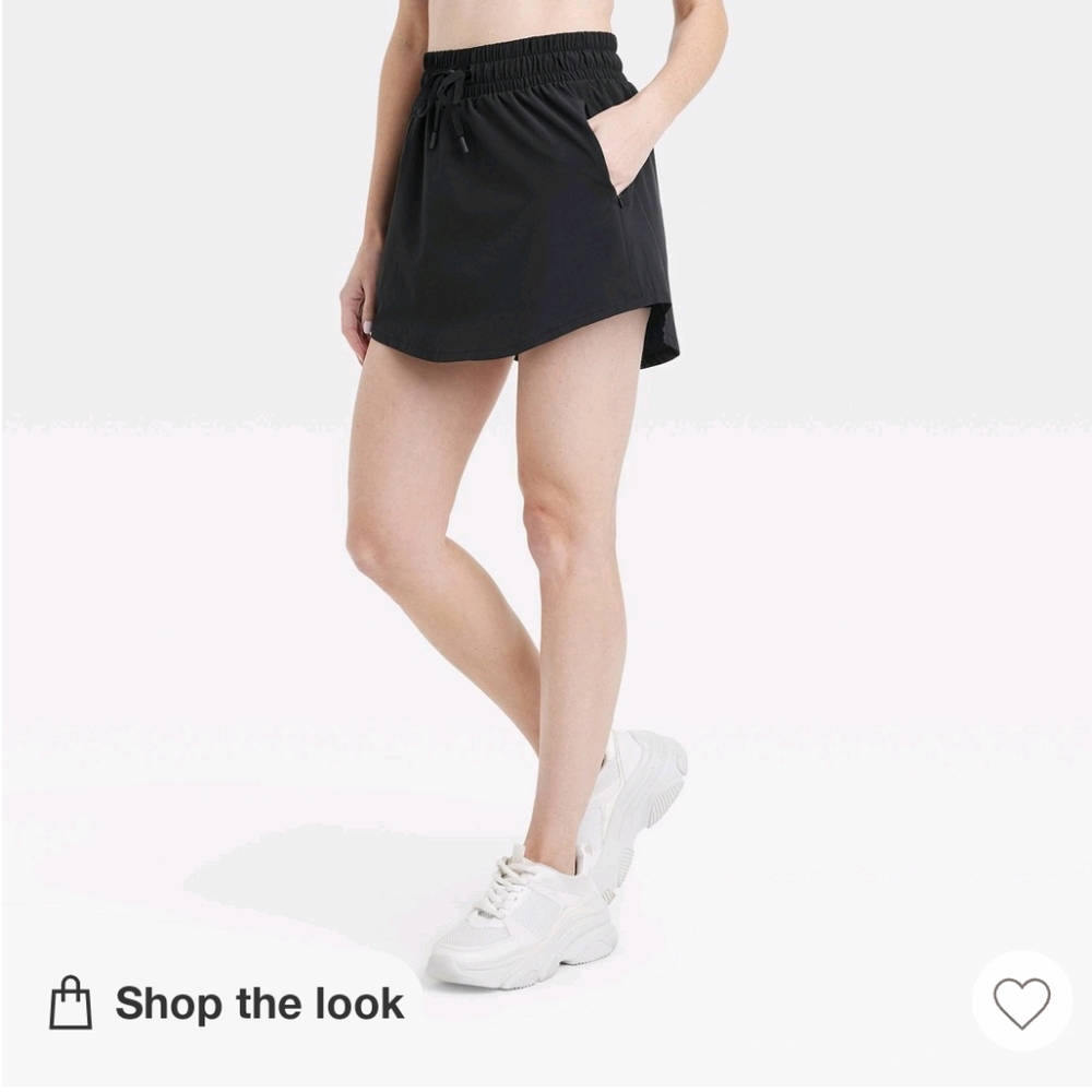 NWT Flex Woven Skort- All In Motion, Black, large